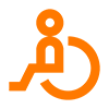 残疾服务图标.